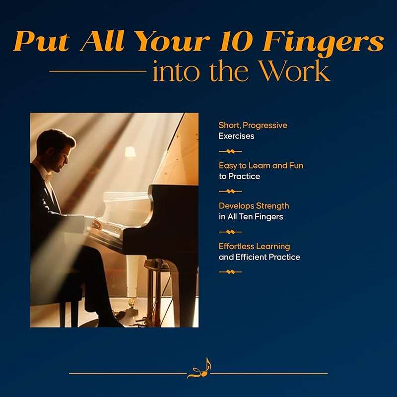 Schaum Fingerpower Level Three for Piano Players | Beginner Piano Book for Kids with Finger Strength Exercises | Sheet Music for All Piano Methods | ... (Schaum Publications Fingerpower(R)) - Image 3