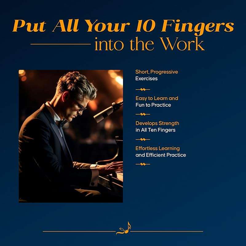 Schaum Fingerpower - Level 2 Piano Technique Book | Finger Strength Exercises for Intermediate Players | Sheet Music for Beginner Piano Book for Kids | Piano Technic Series for All Ages and Methods - Image 8