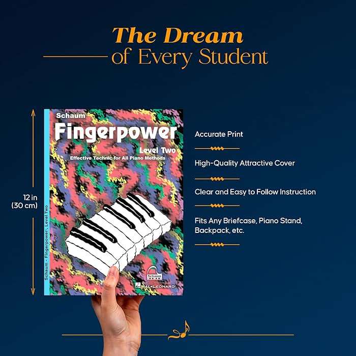 Schaum Fingerpower - Level 2 Piano Technique Book | Finger Strength Exercises for Intermediate Players | Sheet Music for Beginner Piano Book for Kids | Piano Technic Series for All Ages and Methods - Image 10
