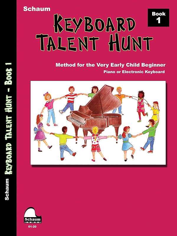 Keyboard Talent Hunt Book 1: Pre-Primer Piano Method | John W. Schaum | Early Beginner Piano Sheet Music for Preschool Students | Letter Name Reading ... and Teacher Duets (Schaum Publications) - Image 1