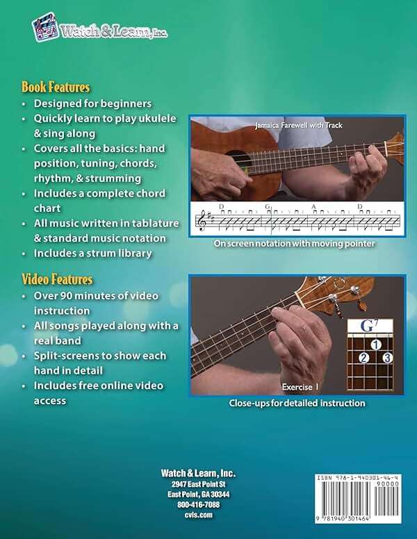 Ukulele Primer Book for Beginners: with Online Video Access - Image 2