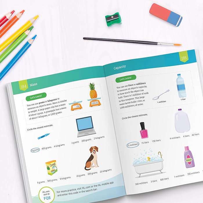 The IXL Ultimate 3rd Grade Math Workbook, Activity Book for Kids Ages 8-9 Covering Addition, Subtraction, Multiplication, Division, Fractions, Geometry, and More Mathematics (IXL Ultimate Workbooks) - Image 7