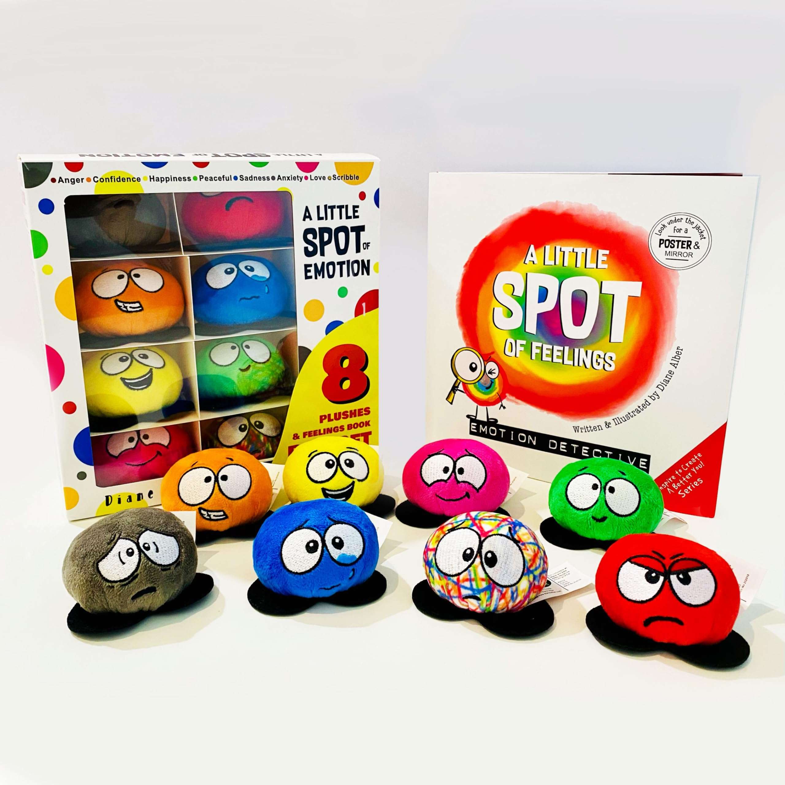 A Little SPOT of Emotion 8 Plush Toys with Feelings Book Box Set - Image 1