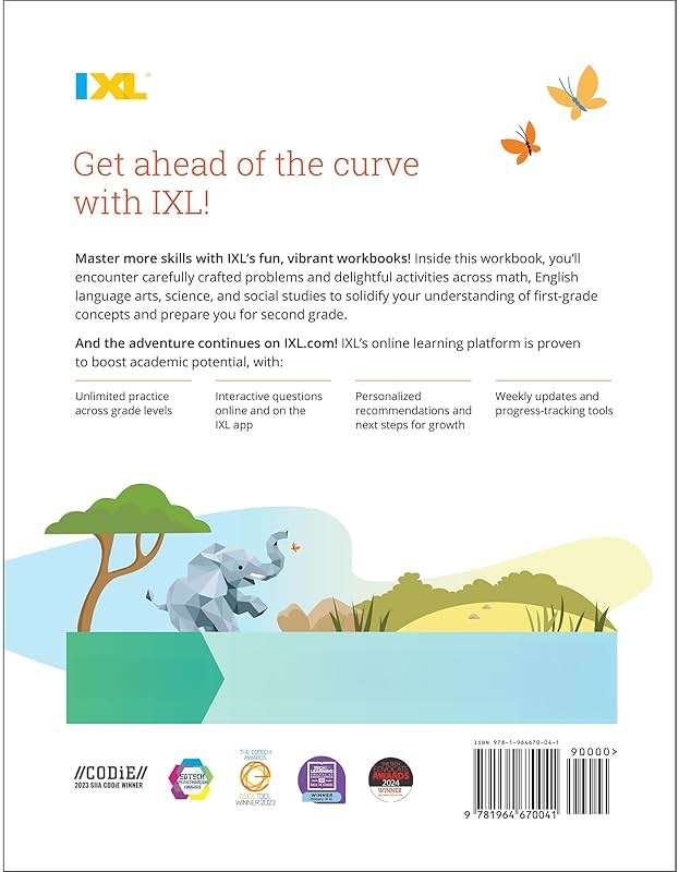 IXL Ultimate Summer 1st to 2nd Grade Workbook, Math, Reading Comprehension, Language Arts, Geography, Science, Social Studies, and Writing Practice for Kids (IXL Ultimate Summer Workbooks) - Image 2