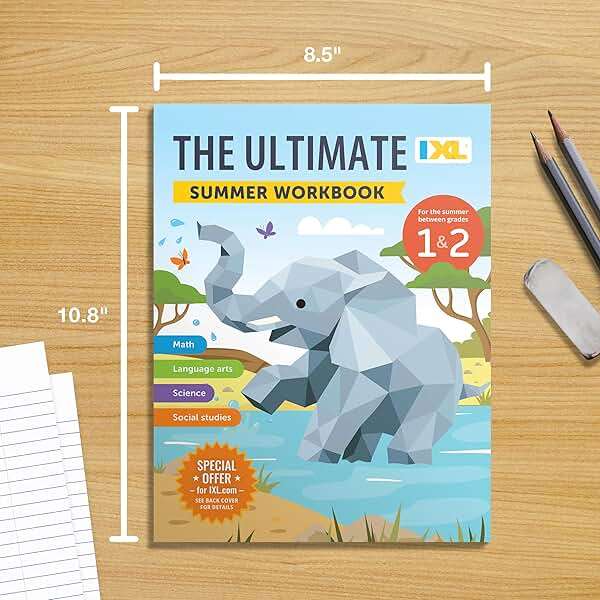 IXL Ultimate Summer 1st to 2nd Grade Workbook, Math, Reading Comprehension, Language Arts, Geography, Science, Social Studies, and Writing Practice for Kids (IXL Ultimate Summer Workbooks) - Image 6