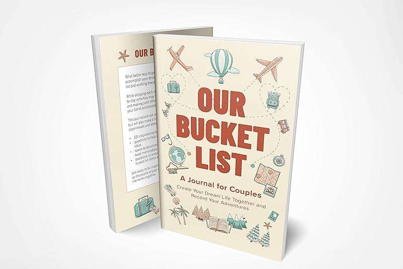 Our Bucket List: A Journal for Couples: Create Your Dream Life Together and Record Your Adventures - Image 3