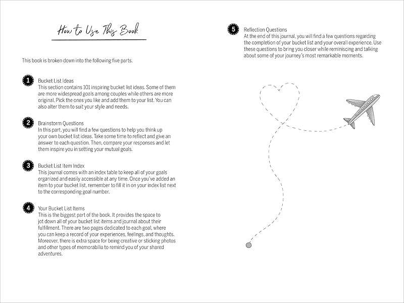 Our Bucket List: A Journal for Couples: Create Your Dream Life Together and Record Your Adventures - Image 4