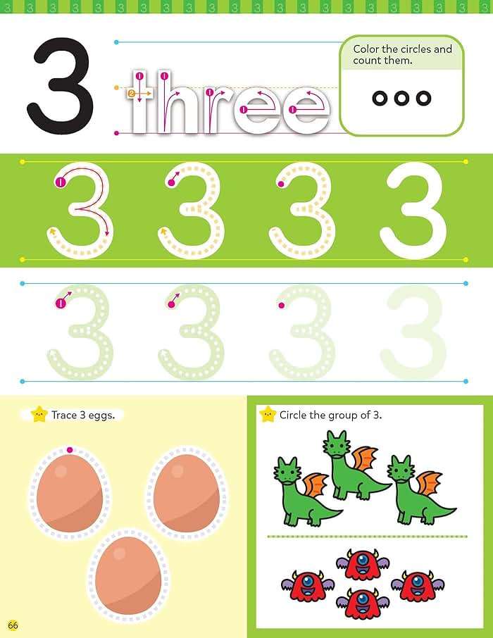 Play Smart Wipe-Clean Workbook: Ages 2-4: Tracing, Letters, Numbers, Shapes - Image 8