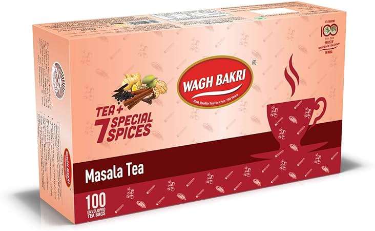 Wagh Bakri Masala Chai 100's (Pack of 3) - Image 2