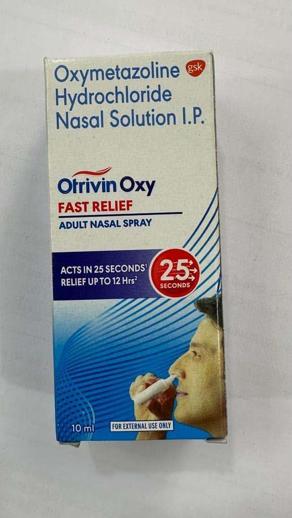 3 Packs Otrivin Adult Nasal Spray Clears Blocked Noses Fast Long Lasting Moisturizing Formula - Image 3