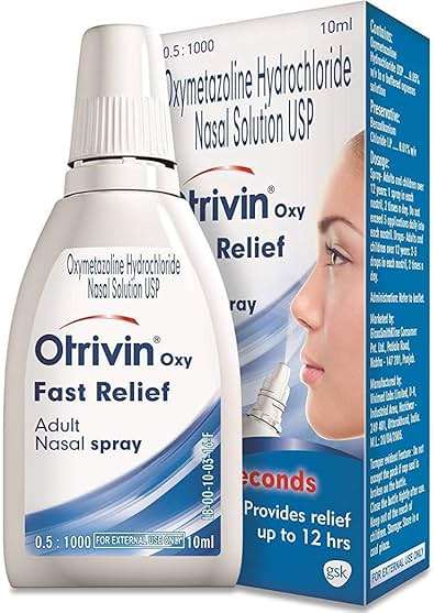 3 Packs Otrivin Adult Nasal Spray Clears Blocked Noses Fast Long Lasting Moisturizing Formula - Image 7