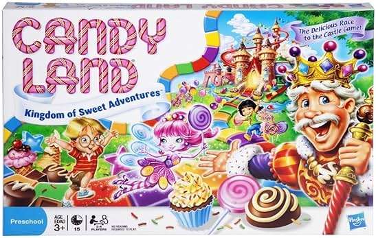 Hasbro Gaming Candy Land Kingdom of Sweet Adventures Board Game for Kids, Easter Gifts for Boys and Girls, Ages 3 & Up (Amazon Exclusive) - Image 1