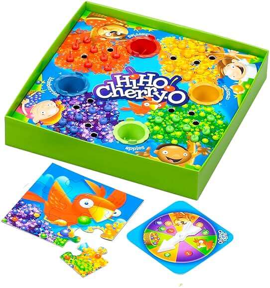 Hasbro Gaming Hi Ho Cherry-O Board Game for 2 to 4 Players Kids Ages 3 and Up (Amazon Exclusive) - Image 10