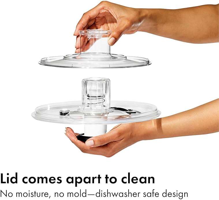 OXO Good Grips Salad Spinner | Lettuce Spinner | Fruit Washer | Fruit Washing Bowl with Strainer | Vegetable Cleaner | Salad Cleaner | Lettuce Washer | 6.22 Quart Capacity - Image 5