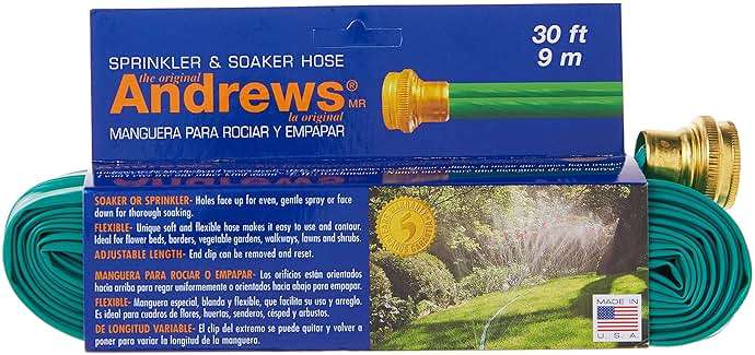 Andrews 30-Foot 2 Tube Sprinkler Hose 10-12346,Multicolor - Image 5
