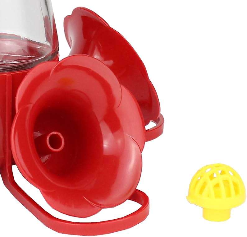 Perky-Pet Replacement Bee Guards for Hummingbird Feeders - Keep Bees Out of Nectar - 205Y - Yellow Replacement Bee Guards - For Models 203CPBN, 203CPBR, 204CP-4, 403CP - 4 Pack - Image 4