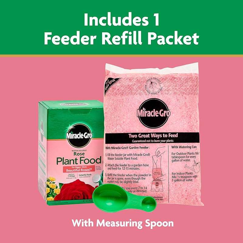 Miracle-Gro Water Soluble Rose Plant Food, 1.5 lb - Image 3