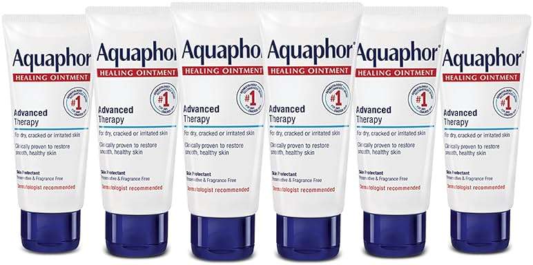 Aquaphor Healing Ointment, Advanced Therapy Healing Ointment for Dry Skin, Skin Protectant for Dry Cracked Skin - 1.75 oz. Tube (Pack of 6) - Image 1