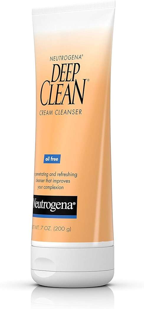 Neutrogena Deep Clean Daily Facial Cream Cleanser with Beta Hydroxy Acid to Remove Dirt, Oil & Makeup, Alcohol-Free, Oil-Free & Non-Comedogenic, 7 fl. oz - Image 8