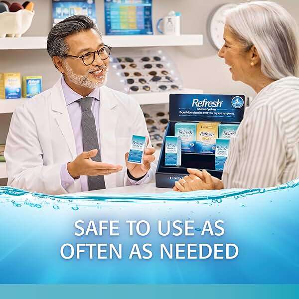REFRESH CONTACTS Contact Lens Comfort Drops Artificial Tears Contact Lens Rewetter, 0.4 fl oz (12 mL) - Image 3