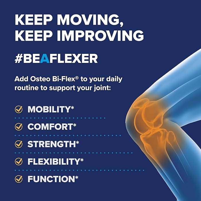 Osteo Bi-Flex Triple Strength Glucosamine Chondroitin Supplement, Improve Joint Function, Strength, Flexibility, Mobility 80 Coated Tablets - Image 7