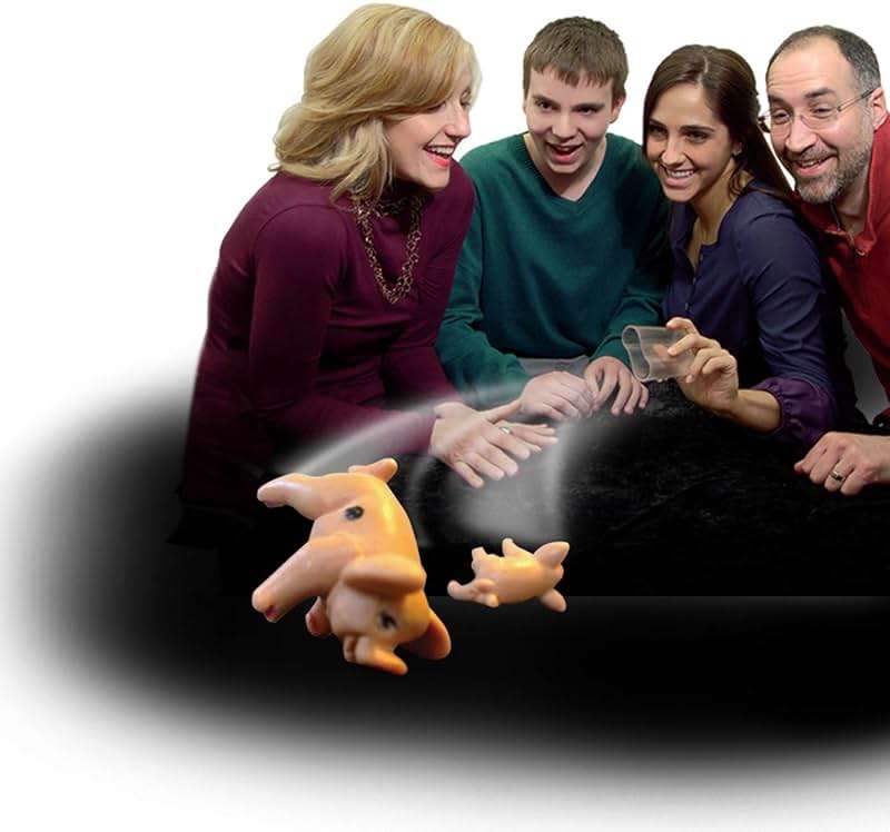 Winning Moves Pass The Pigs Games USA, a Hilarious Pig Dice Game, Family Favorite for Over 40 Years, for 2 or More Players, Ages 7+ (1046) - Image 5