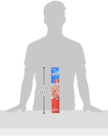 Ziploc Storage Bags, Jumbo 2 Gallon Size (12 Bags) - Image 3