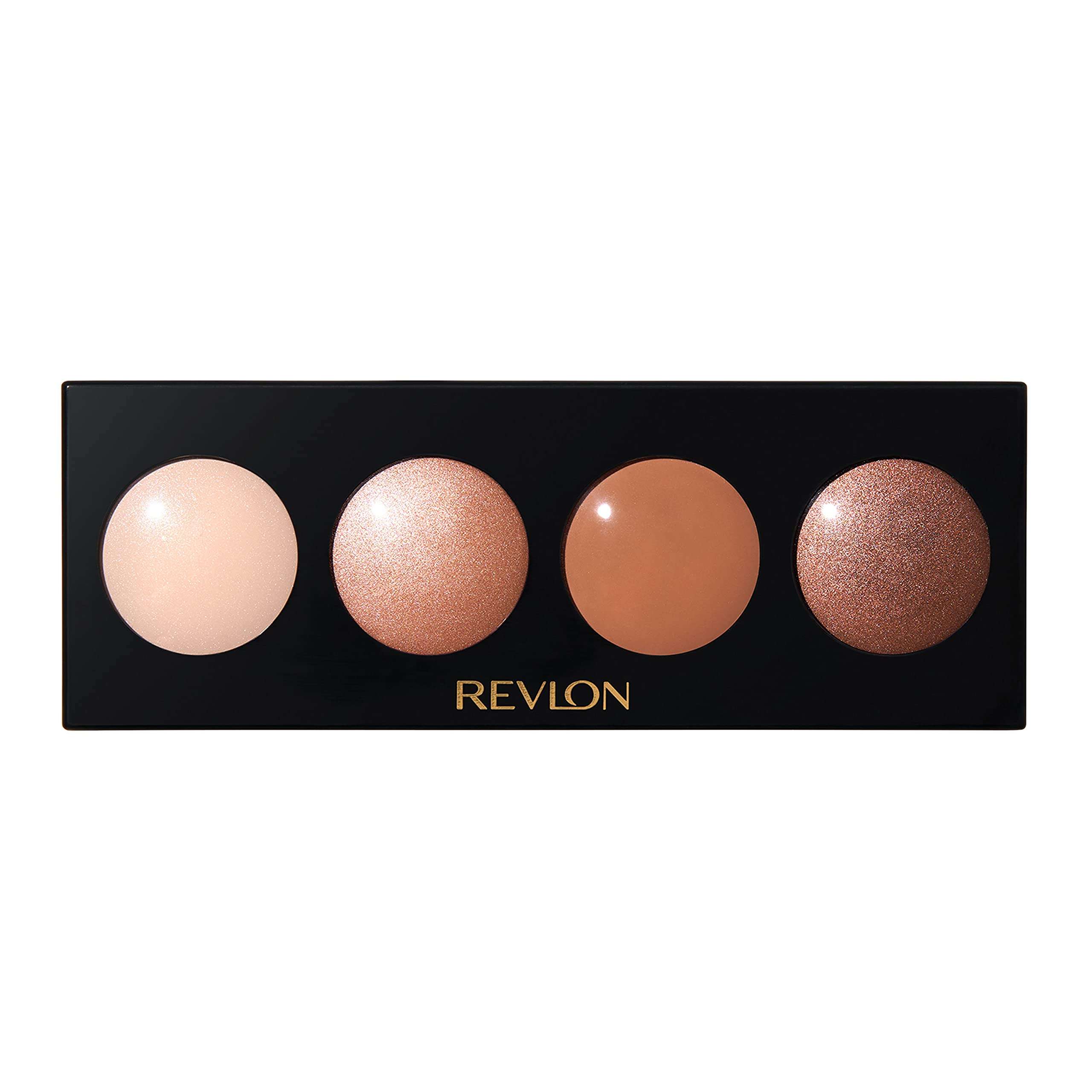 Revlon Crème Eyeshadow Palette, Illuminance Eye Makeup with Crease- Resistant Ingredients, Creamy Pigmented in Blendable Matte & Shimmer Finishes, 710 Not Just Nudes, 0.12 Oz - Image 1