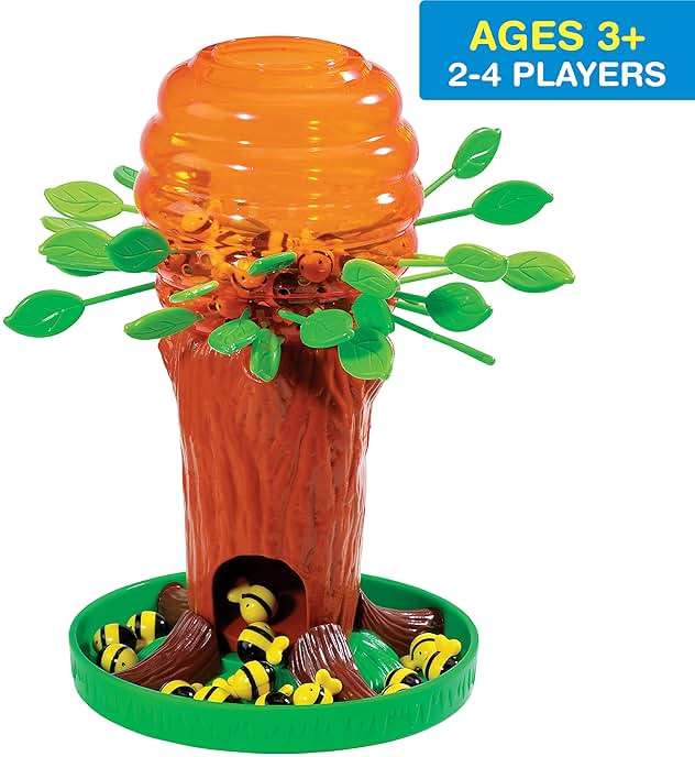 Game Zone Honey Bee Tree Game – Award-Winning Fun and Exciting Tabletop Game for Kids and Families - Image 3