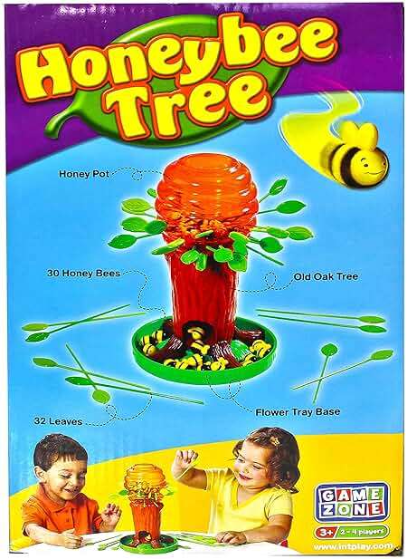 Game Zone Honey Bee Tree Game – Award-Winning Fun and Exciting Tabletop Game for Kids and Families - Image 9