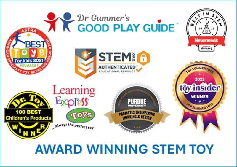 Snap Circuits Classic SC-300 Electronics Exploration Kit | Over 300 Projects | Full Color Manual Parts | STEM Educational Toy for Kids 8+ 2.3 x 13.6 x 19.3 inches - Image 9