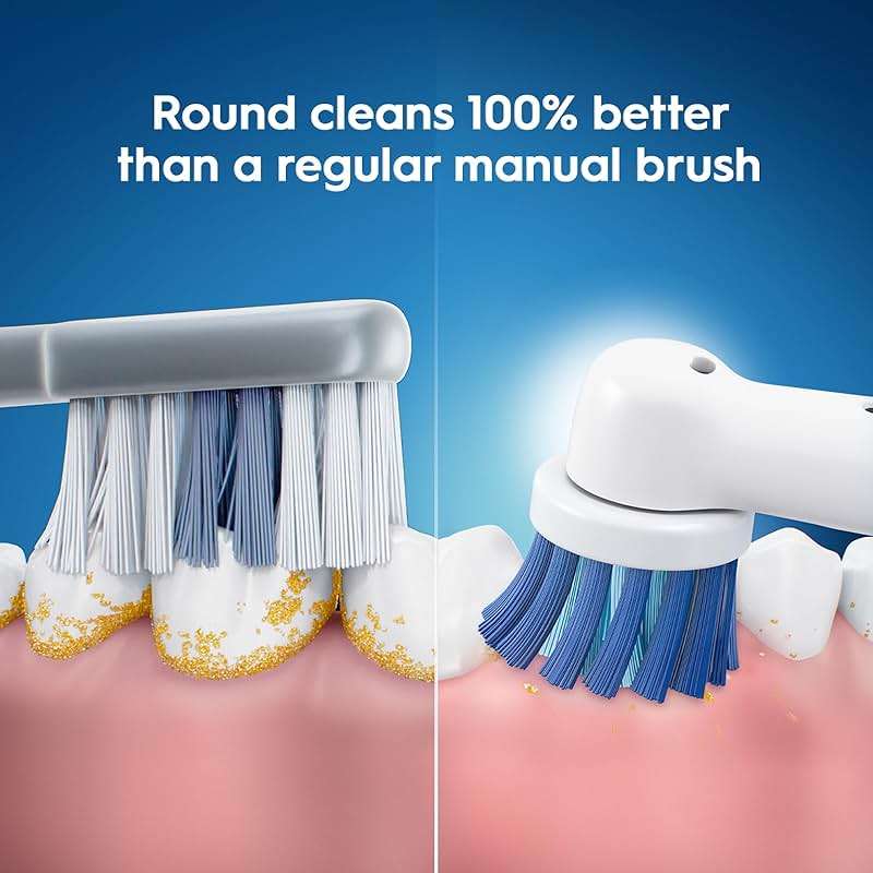 Oral-B Sensitive Gum Care Electric Toothbrush Replacement Brush Heads Refill, 3 Count - Image 3