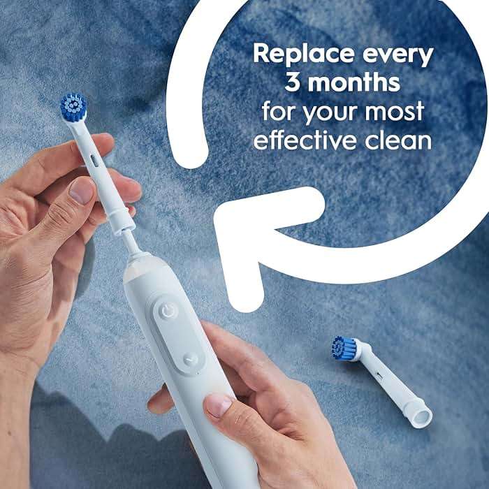 Oral-B Sensitive Gum Care Electric Toothbrush Replacement Brush Heads Refill, 3 Count - Image 4