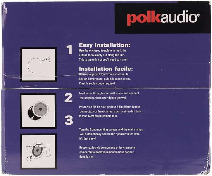Polk Audio RC80i 2-Way Premium In Ceiling Speakers 8" Round (Set of 2) Perfect for Damp and Humid Indoor/Outdoor Placement - Bluetooth Ceiling Speakers - Image 9