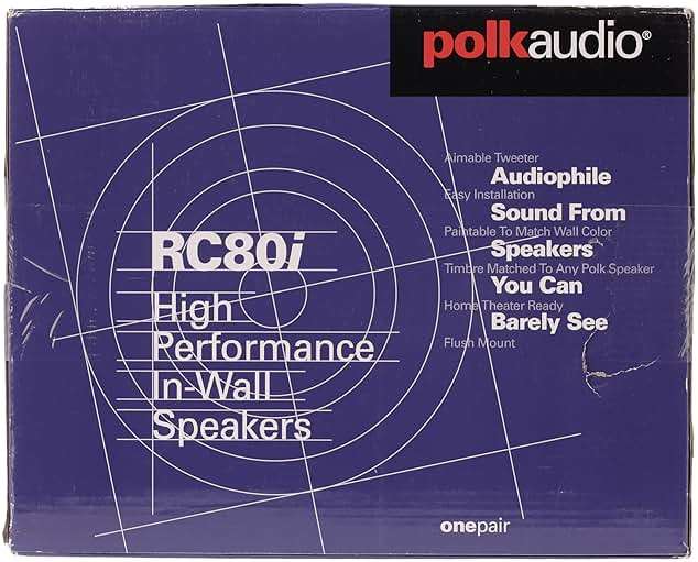 Polk Audio RC80i 2-Way Premium In Ceiling Speakers 8" Round (Set of 2) Perfect for Damp and Humid Indoor/Outdoor Placement - Bluetooth Ceiling Speakers - Image 10
