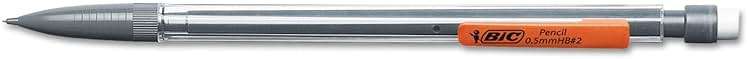 BIC Xtra-Precision Mechanical Pencil, 0.5 Mm, Hb (#2.5), Black Lead, Clear Barrel, Dozen - Image 6