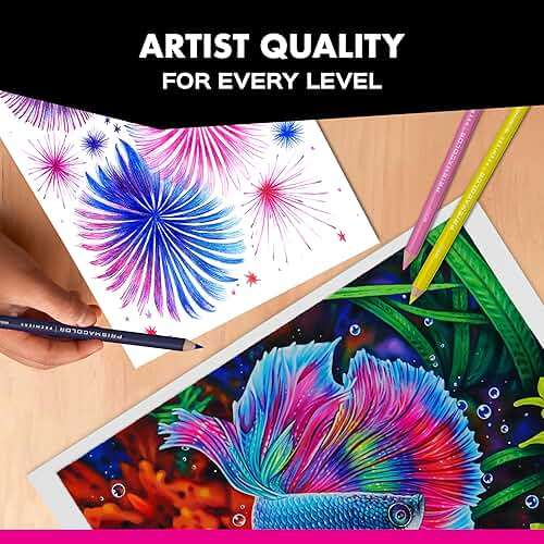Prismacolor Premier Colored Pencils, Soft Core, Assorted Colors, 12 Count - Durable, Vibrant, Ultra-Smooth, Adult Coloring, Drawing, Sketching, Arts & Crafts - Image 10