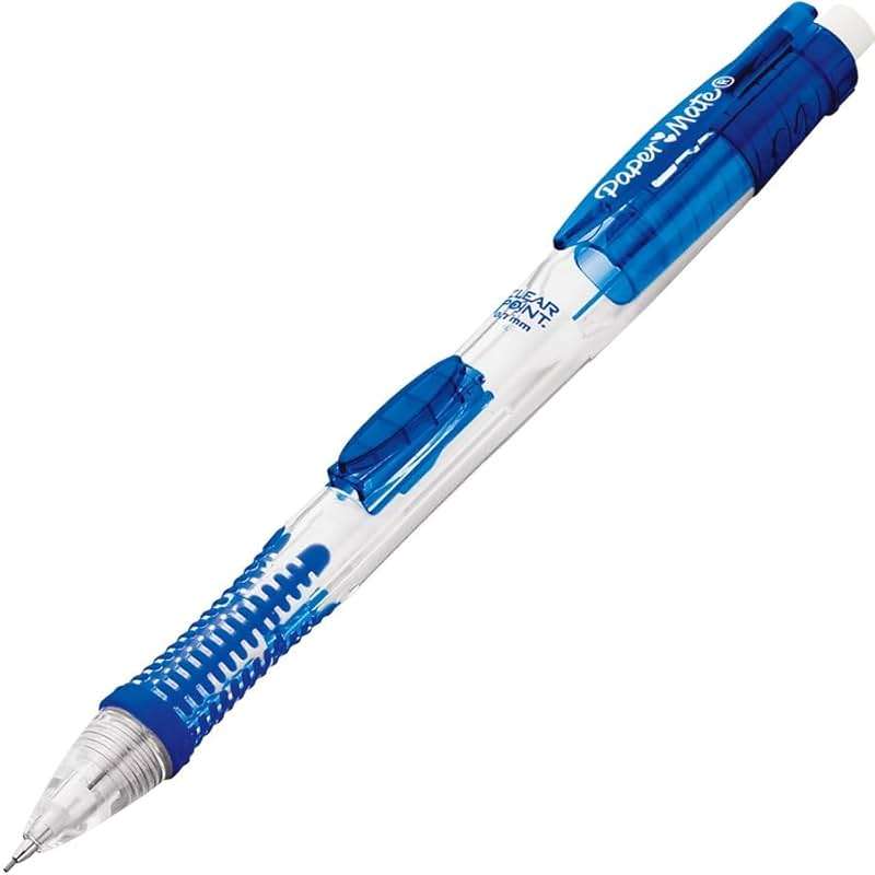 Paper Mate Clearpoint Mechanical Pencils, 0.7mm HB #2 Lead, Blue Barrels, 12 Count - Teacher Supplies, Journaling, Note Taking - Image 4