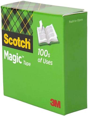 Scotch Magic Tape, Invisible, Repair Christmas Cards and Use as Holiday Gift Wrap Supplies for Christmas, 6 Tape Rolls - Image 10