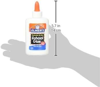 Elmer's Washable No Run School Glue, 4 Ounces, White and Dries Clear - Image 2