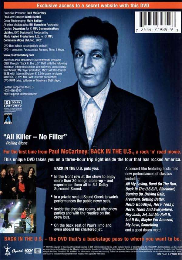 Paul McCartney: Back in the U.S. - Live 2002 Concert Film - Image 3