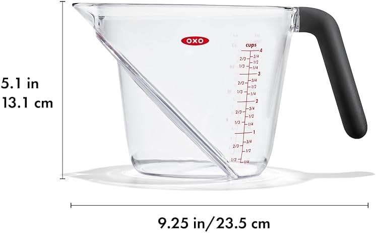 OXO Good Grips 4-Cup Angled Measuring Cup - Image 2