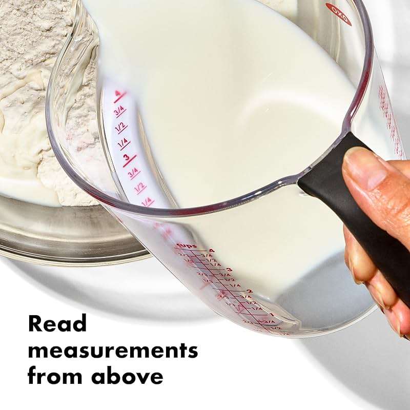 OXO Good Grips 4-Cup Angled Measuring Cup - Image 3