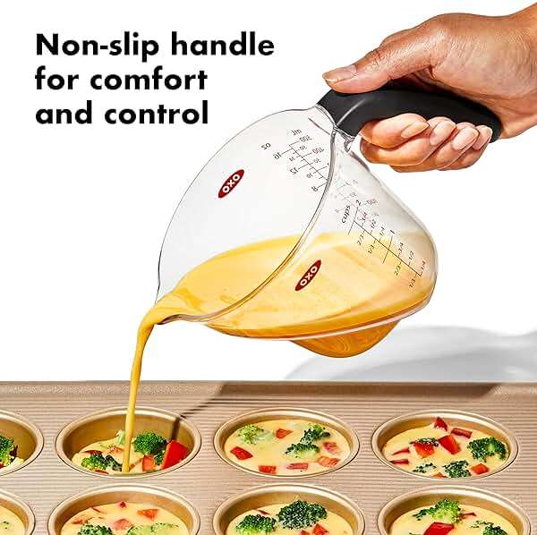 OXO Good Grips 4-Cup Angled Measuring Cup - Image 6