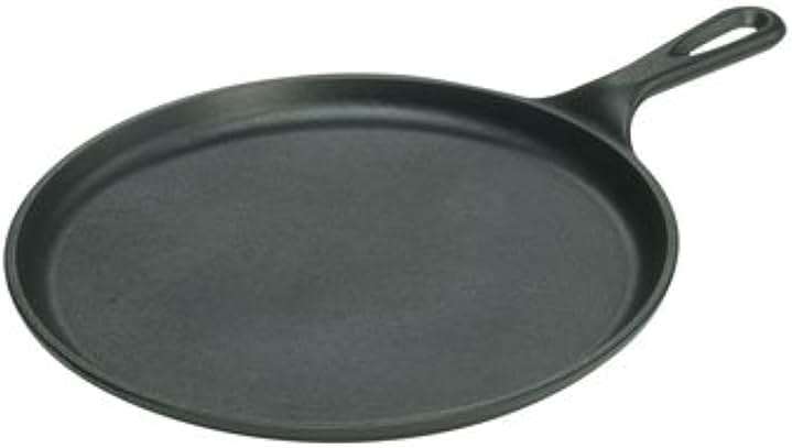 Lodge Round Seasoned Cast Iron Griddle 10.5 Inches - Round-Shaped, Pre-Seasoned Iron Griddle Pan - Non-Toxic, PFAS-Free Cookware - Compatible with Stovetop, Oven, Grill, or Campfire | camping-cooking-utensils - Image 10