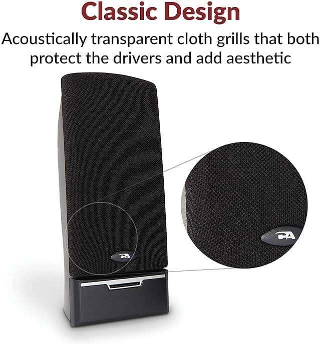 Cyber Acoustics CA-2014 Computer Speakers, Full Stereo Sound, Convenient Controls, Easy Setup - Image 4