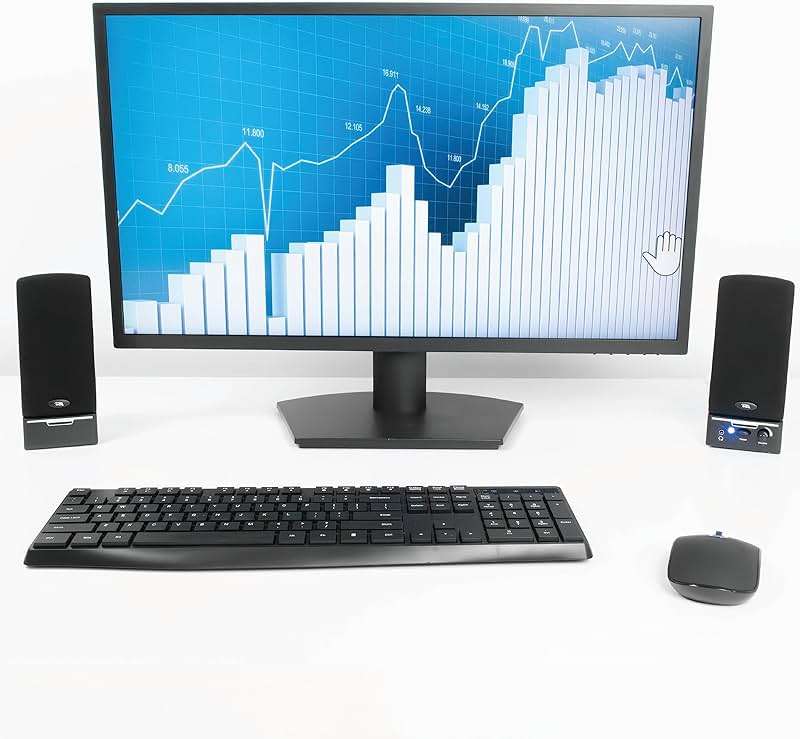 Cyber Acoustics CA-2014 Computer Speakers, Full Stereo Sound, Convenient Controls, Easy Setup - Image 5