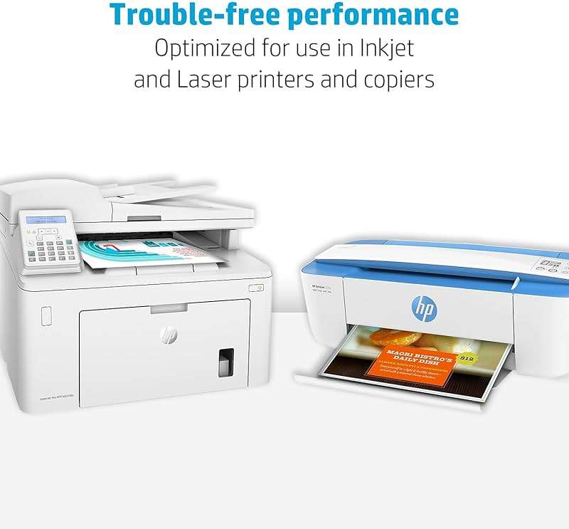HP Paper Printer | 8.5 x 11 Paper | Premium 32 lb | 1 Ream - 500 Sheets | 100 Bright | Made in USA - FSC Certified | 113100R - Image 3