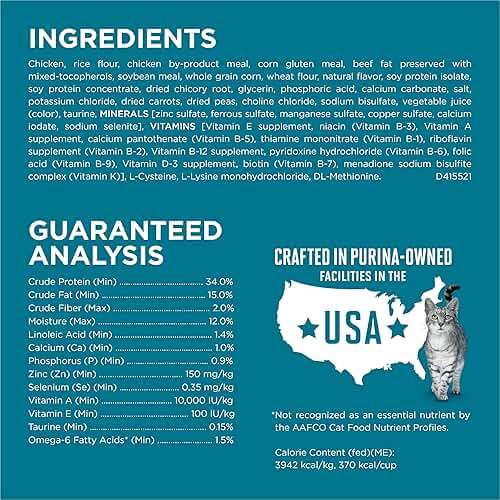 Purina ONE Natural Dry Cat Food, Tender Selects Blend With Real Chicken - 7 lb. Bag - Image 6