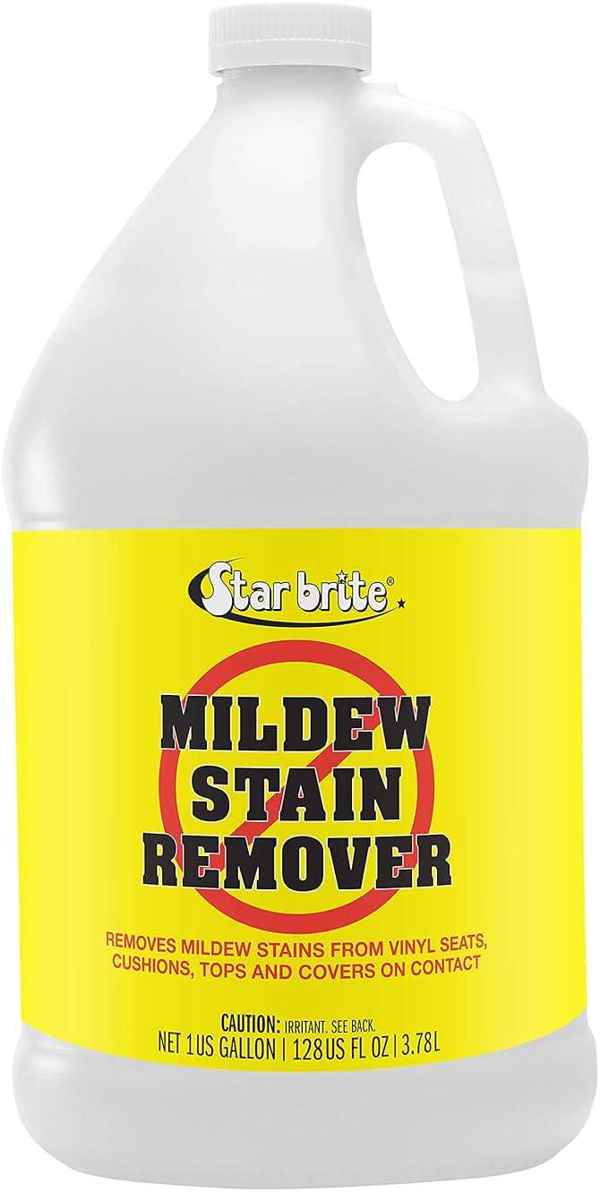 STAR BRITE Mold & Mildew Stain Remover + Cleaner – Removes Stains on Contact - 1 GAL (085600N) - Image 1
